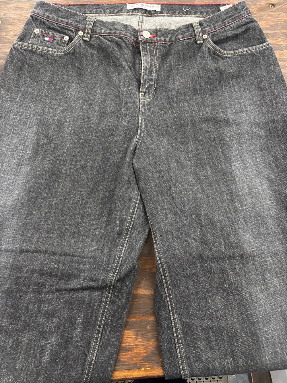 Tommy Hilfiger women Charcoal Gray Relaxed Jeans